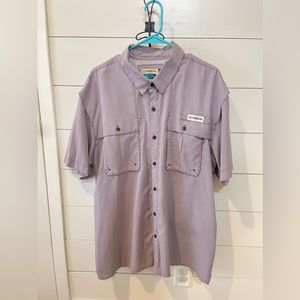 Magellan Men’s Fish Gear Shirt XL Purple Check
